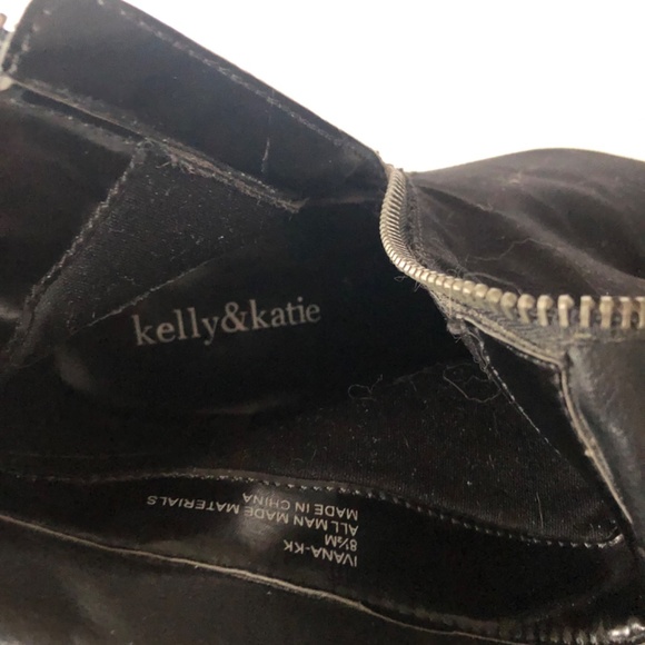 Black silver studded boots - Picture 3 of 6